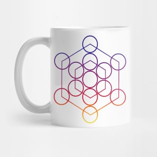 Hexagram - Graphics - Circles - Geometric Design Mug